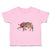 Toddler Girl Clothes Unicorn in Ornament Funny Humor Toddler Shirt Cotton