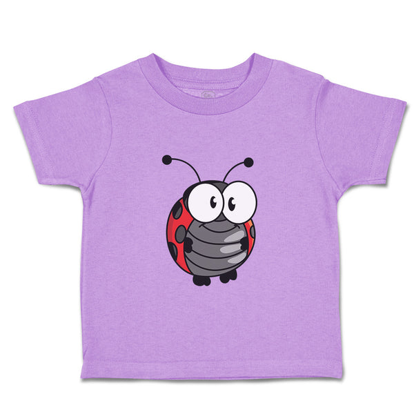 Toddler Clothes Ladybug Smiling Animals Toddler Shirt Baby Clothes Cotton