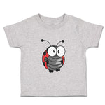 Toddler Clothes Ladybug Smiling Animals Toddler Shirt Baby Clothes Cotton