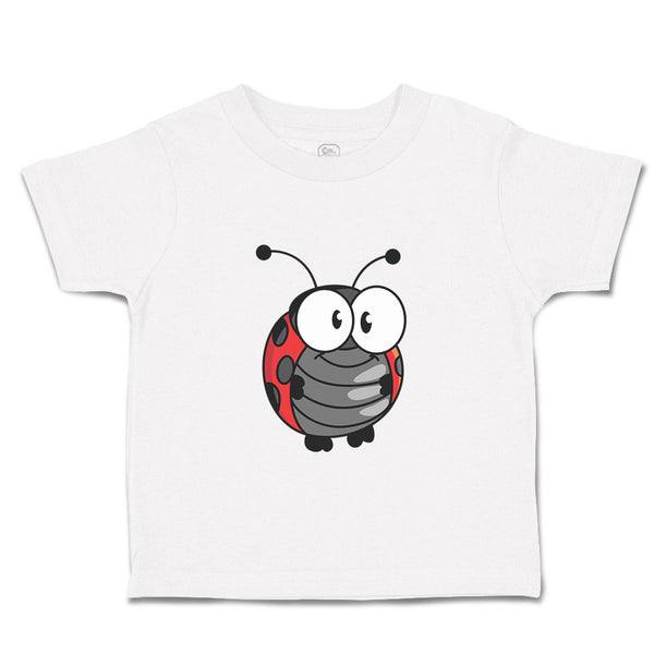 Toddler Clothes Ladybug Smiling Animals Toddler Shirt Baby Clothes Cotton