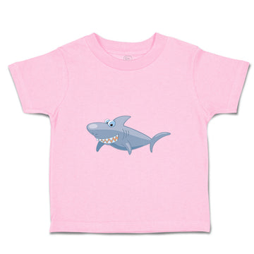 Toddler Clothes Shark Smiling Ocean Sea Life Toddler Shirt Baby Clothes Cotton