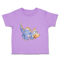 Toddler Clothes Dinosaur Blue Facing Right Dinosaurs Dino Trex Toddler Shirt