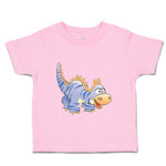 Toddler Clothes Dinosaur Blue Facing Right Dinosaurs Dino Trex Toddler Shirt