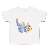 Toddler Clothes Dinosaur Blue Facing Right Dinosaurs Dino Trex Toddler Shirt