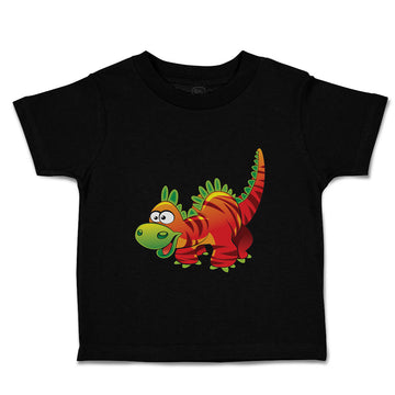 Toddler Clothes Dinosaur Red Facing Left Dinosaurs Dino Trex Toddler Shirt