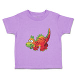 Toddler Clothes Dinosaur Red Facing Left Dinosaurs Dino Trex Toddler Shirt