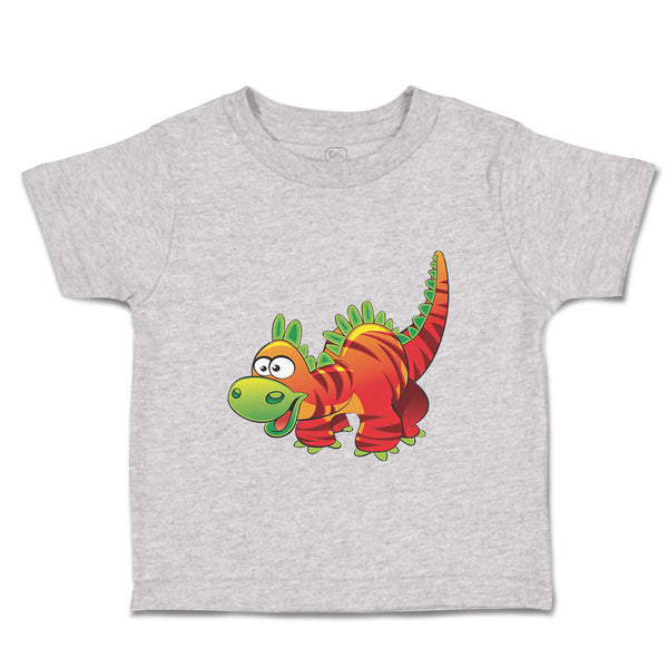 Toddler Clothes Dinosaur Red Facing Left Dinosaurs Dino Trex Toddler Shirt