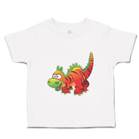 Toddler Clothes Dinosaur Red Facing Left Dinosaurs Dino Trex Toddler Shirt