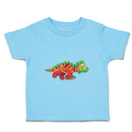 Toddler Clothes Dinosaur Red Facing Right Dinosaurs Dino Trex Toddler Shirt