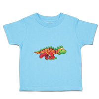 Toddler Clothes Dinosaur Red Facing Right Dinosaurs Dino Trex Toddler Shirt