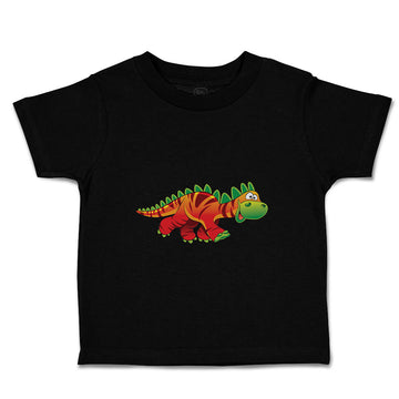 Toddler Clothes Dinosaur Red Facing Right Dinosaurs Dino Trex Toddler Shirt