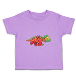 Toddler Clothes Dinosaur Red Facing Right Dinosaurs Dino Trex Toddler Shirt