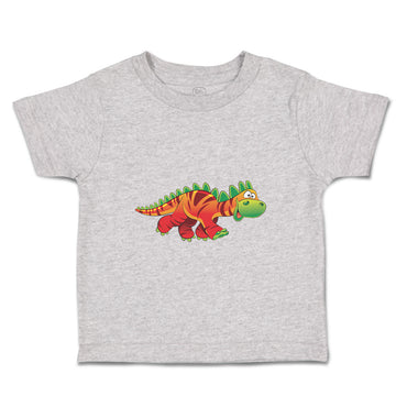 Toddler Clothes Dinosaur Red Facing Right Dinosaurs Dino Trex Toddler Shirt