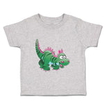 Toddler Clothes Dinosaur Green Facing Right Dinosaurs Dino Trex Toddler Shirt