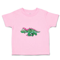 Toddler Clothes Dinosaur Green Facing Left Dinosaurs Dino Trex Toddler Shirt