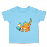 Toddler Clothes Dinosaur Yellow Facing Left Dinosaurs Dino Trex Toddler Shirt