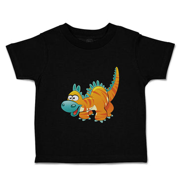 Toddler Clothes Dinosaur Yellow Facing Left Dinosaurs Dino Trex Toddler Shirt
