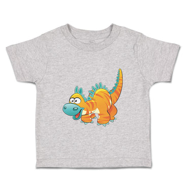 Toddler Clothes Dinosaur Yellow Facing Left Dinosaurs Dino Trex Toddler Shirt