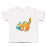 Toddler Clothes Dinosaur Yellow Facing Left Dinosaurs Dino Trex Toddler Shirt