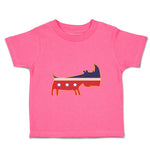 Toddler Girl Clothes Us Patriotic 4Th of July Unicorn Toddler Shirt Cotton