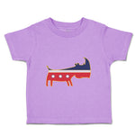 Toddler Girl Clothes Us Patriotic 4Th of July Unicorn Toddler Shirt Cotton