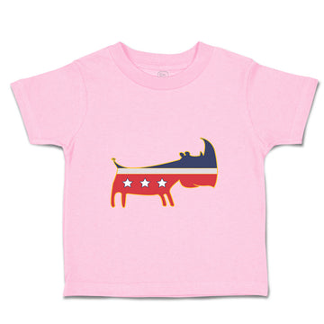 Toddler Girl Clothes Us Patriotic 4Th of July Unicorn Toddler Shirt Cotton