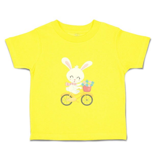 Toddler Clothes Bunny Bike Easter Toddler Shirt Baby Clothes Cotton