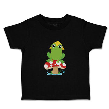 Toddler Clothes Frog Mushroom Funny Toddler Shirt Baby Clothes Cotton