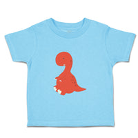 Toddler Clothes Dino Red Dinosaurs Dino Trex Toddler Shirt Baby Clothes Cotton