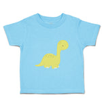 Toddler Clothes Dino Yellow Dinosaurs Dino Trex Toddler Shirt Cotton