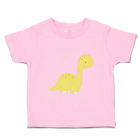 Toddler Clothes Dino Yellow Dinosaurs Dino Trex Toddler Shirt Cotton