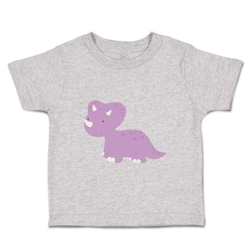 Toddler Clothes Dino Purple Dinosaurs Dino Trex Toddler Shirt Cotton