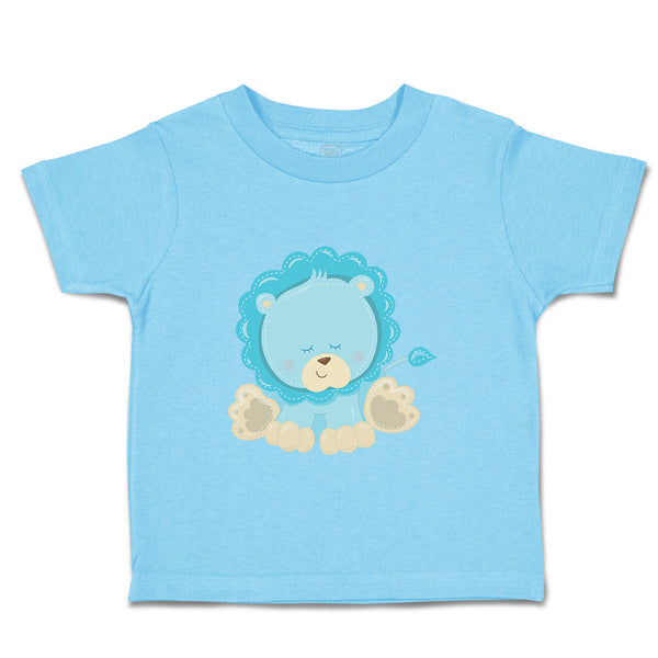 Toddler Clothes Baby Lion Blue Safari Toddler Shirt Baby Clothes Cotton