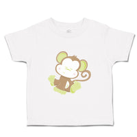 Toddler Clothes Baby Monkey Green Safari Toddler Shirt Baby Clothes Cotton