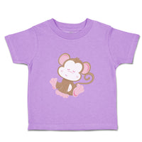 Toddler Clothes Baby Monkey Pink Safari Toddler Shirt Baby Clothes Cotton