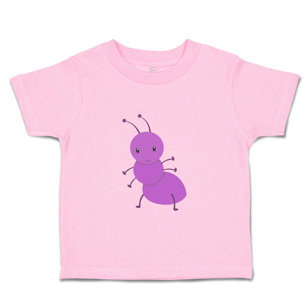 Toddler Clothes Ant Purple Toddler Shirt Baby Clothes Cotton