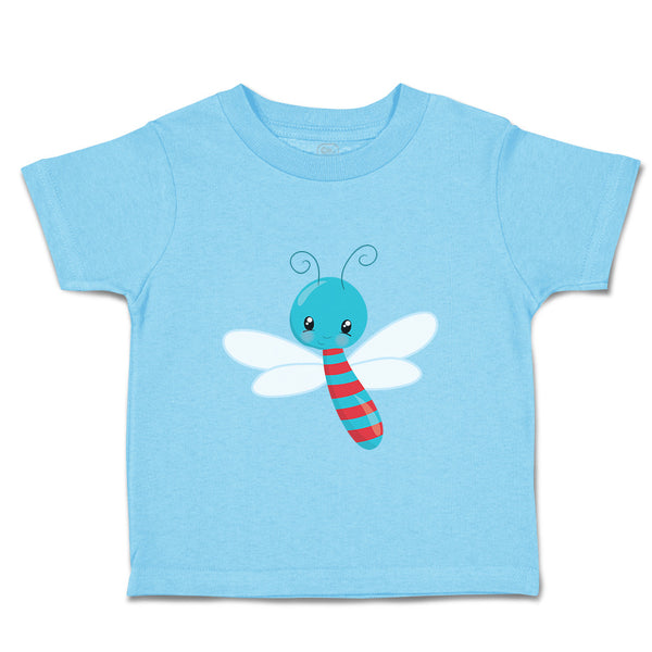 Toddler Clothes Dragonfly Red Blue Toddler Shirt Baby Clothes Cotton