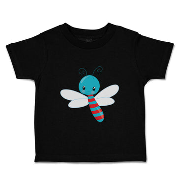 Toddler Clothes Dragonfly Red Blue Toddler Shirt Baby Clothes Cotton