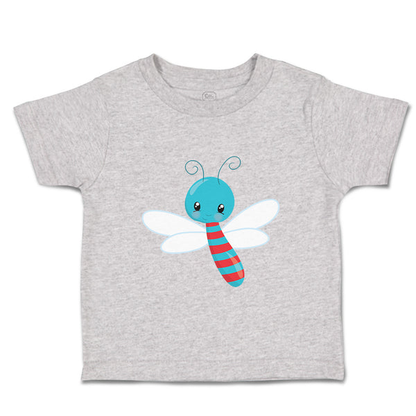 Toddler Clothes Dragonfly Red Blue Toddler Shirt Baby Clothes Cotton