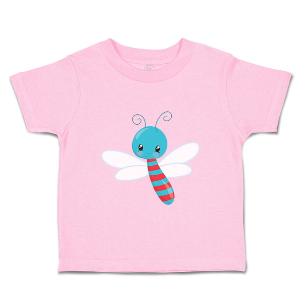 Toddler Clothes Dragonfly Red Blue Toddler Shirt Baby Clothes Cotton
