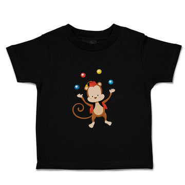 Toddler Clothes Monkey Juggler Zoo Funny Toddler Shirt Baby Clothes Cotton