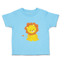 Toddler Clothes Lion Sits Zoo Funny Toddler Shirt Baby Clothes Cotton