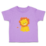 Toddler Clothes Lion Sits Zoo Funny Toddler Shirt Baby Clothes Cotton