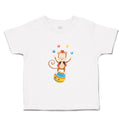 Toddler Clothes Monkey Juggler Ball Zoo Funny Toddler Shirt Baby Clothes Cotton