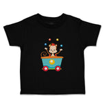 Toddler Clothes Monkey Train Zoo Funny Toddler Shirt Baby Clothes Cotton
