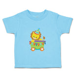 Toddler Clothes Lion Train Zoo Funny Toddler Shirt Baby Clothes Cotton
