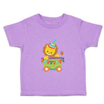 Toddler Clothes Lion Train Zoo Funny Toddler Shirt Baby Clothes Cotton