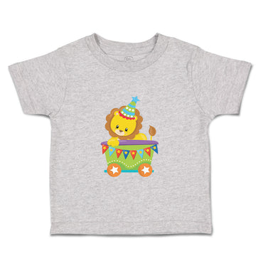 Toddler Clothes Lion Train Zoo Funny Toddler Shirt Baby Clothes Cotton