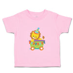 Toddler Clothes Lion Train Zoo Funny Toddler Shirt Baby Clothes Cotton