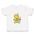 Toddler Clothes Lion Train Zoo Funny Toddler Shirt Baby Clothes Cotton